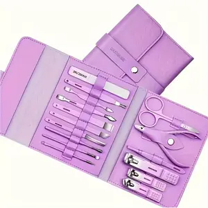 BeautyDAO Nail Clippers Manicure Tool Set, With Portable Travel Case, Cuticle Nippers And Cutter Kit, Professional Nail Clippers Pedicure Kit, Grooming Kit For Travel You deserve it