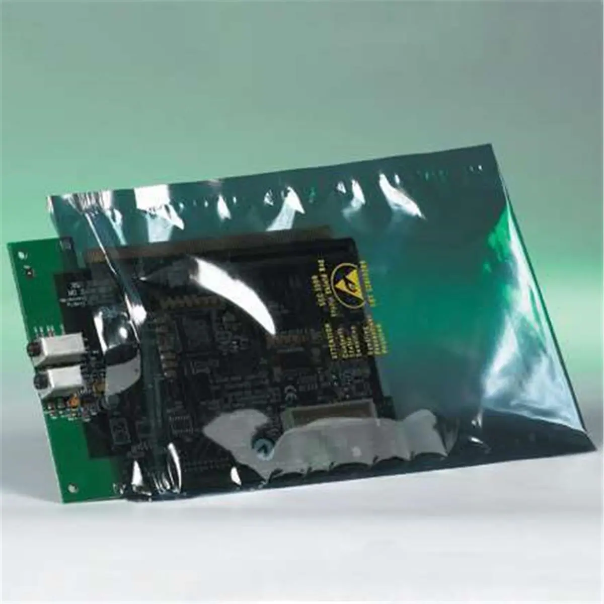 212 MAIN ESD Shielding Reclosable Storage Bags (4x5 in, 3.1 Mil) - 100-Piece Component Storage Case, 4-Layer Transparent Metal Film, Double Track Zipper, Static Safe ESD Damage Prevention, Faraday Cage Effect, QC Traceability, Reclosable Zipper