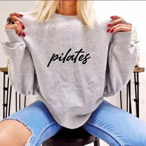 Pilates sweater, Pilates Sweatshirt, Women Sweatshirt, Gift for Her, Pilates Lover Sweatshirt, Winter Sweatshirt, In my Pilates era sweater