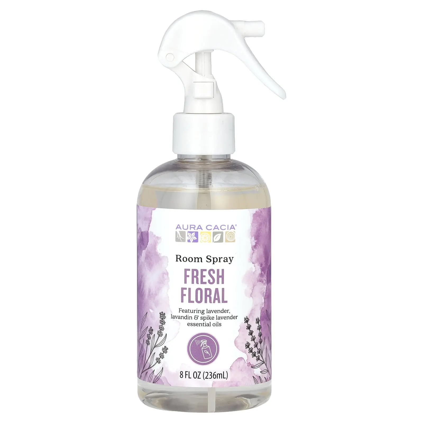 Aura Cacia Room Spray, Fresh Floral, 8 fl oz (236 ml)