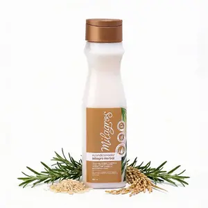 Milagros Acondicionador Herbal 450ml  - Herbal Conditioner  All Hair types - Rosemary Hair Loss Softness, growth, shine Haircare Hypoallergenic