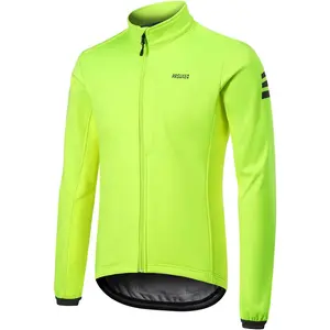 Winter Cycling Jacket for Men Softshell Fleece Thermal Windbreaker for Mountain Bike Biking Bicycle
