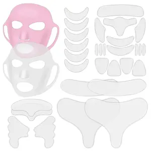 Reusable Silicone Face Patches, 1 Set Face Lifting Sticker & Chest & Neck Patches, Skin Care Tools for Women