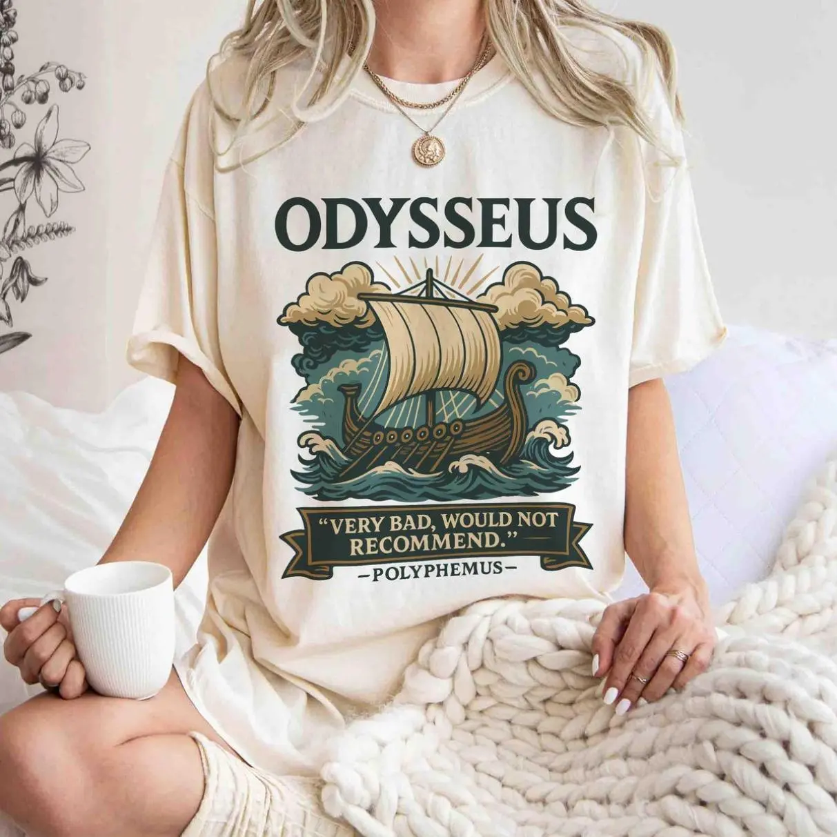 Odyssey Shirt, Epic the Musical Inspired, Bookish Gift for Epic Lovers and Ancient Greek, Mythology The Odysseus Shirt, Cozy Fit