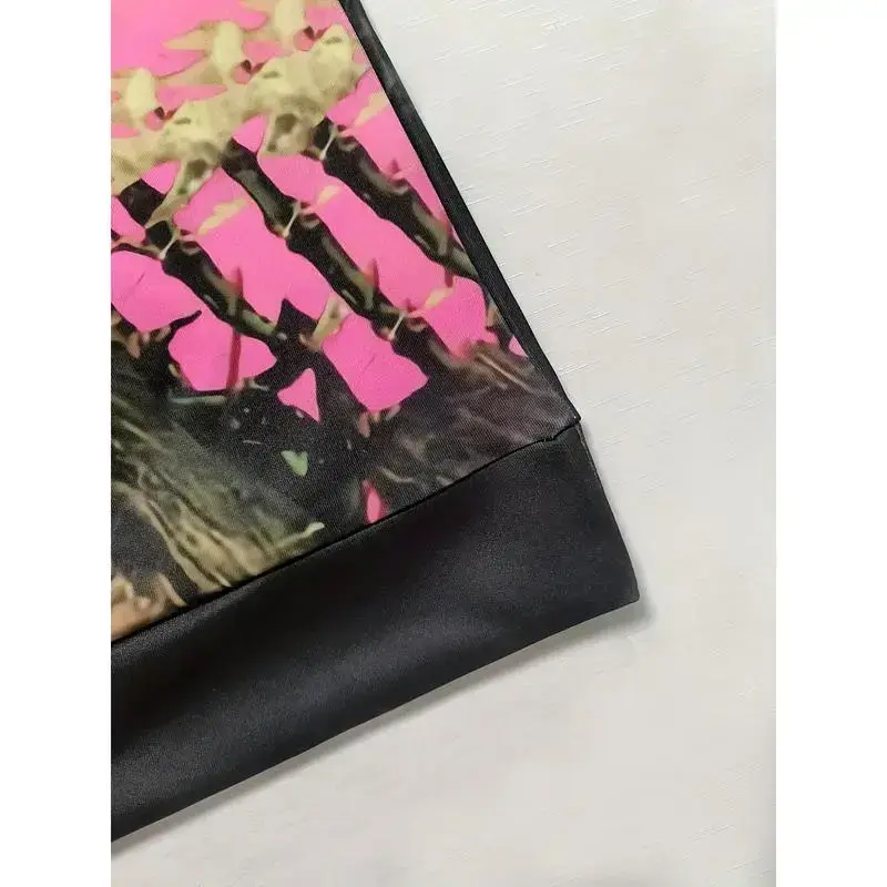 Women's Plus Size Camouflage Pink Deer Print Hoodie - Casual Polyester Blend Pullover with Slight Stretch, Knit Fabric Hooded Sweatshirt with Kangaroo Pocket Women's Plus Size Camouflage Pink Deer Print Hoodie - Casual Polyester Blend Pullover with Slight Stretch, Knit Fabric Hooded Sweatshirt with Kangaroo Pocket