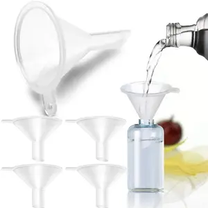 Plastic funnel, laboratory mini funnel, perfume subpackage, essential oil, leisure kitchen