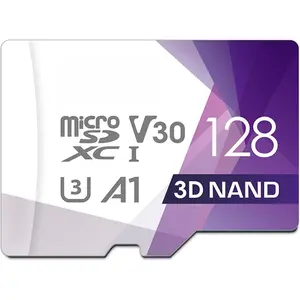 128GB  SD Card U3 SDXC Up to 100MB/s High eed Memory Card for Cams,  Pocket and Drones