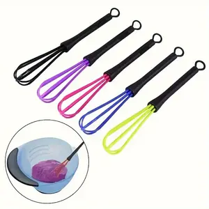 1/3pcs Durable Plastic Hair Dye Blender, Professional Hair Color Mixing Tool, Hairdressers and Home Hairstylists Tool for Colorful Blending, Practical Tool for Hairdressers.