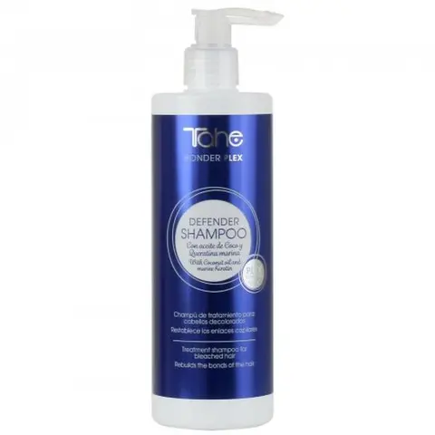 Tahe Bonder Plex Defender Shampoo for Bleached Hair with Coconut Oil and Marine Keratin