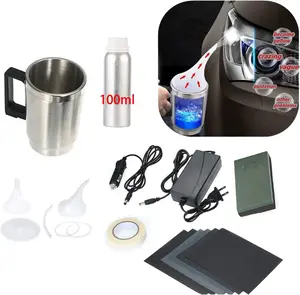 Headlight Restoration Kit,  Headlight Glass Scratch Renovation Tool, Automobile Headlight Lens Polish Repair Tool with UV Block Coat to Remove Yellowing, Haze, Oxidation for Taillights, Foglights