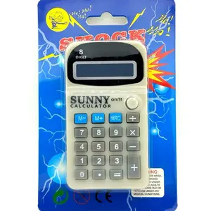 Electric Shock Prank Calculator – Realistic Design with Hidden Jolt Surprise!