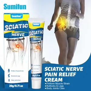 Sumifun Sciatic Nerve  Cream 20G Fast-Acting Pain  Soothing Massage for Hip Lower Back Joint Discomfort Muscle Relaxation Balm Lipoma Removal Hydrating sensitive skin relief
