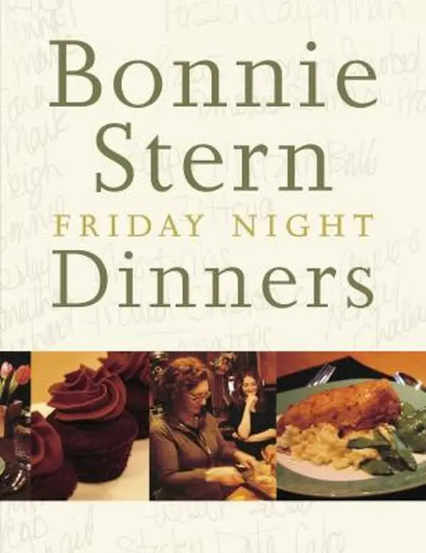 Used Hardcover Cookbook - Friday Night Dinners by Bonnie Stern (English) - Menus, Meal & Food Planning Guide - Very Good Condition