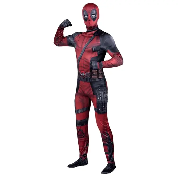 Men's Marvel Deadpool Zentai Suit Costume Men's Marvel Deadpool Zentai Suit Costume
