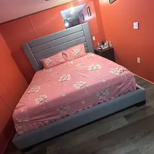 Floral Print Ruffled Edge Bed Skirt Set, 2/3 Counts/set Including 1 Count Bed Skirt & 1/2 Counts Pillowcase without Filler, Soft Comfortable Breathable Bedding Set, Bedding Supplies