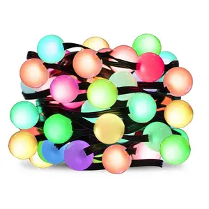 Color-changing LED light string 16.5-pin USB plug-in with remote control is suitable for indoor and outdoor atmosphere lights.