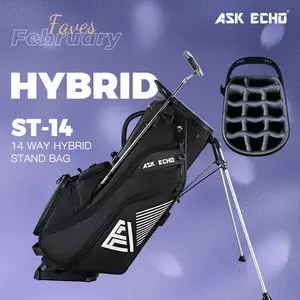 Ask Echo Golf 2025 ST-14 Way Full Length Dividers Hybrid Stand Bag