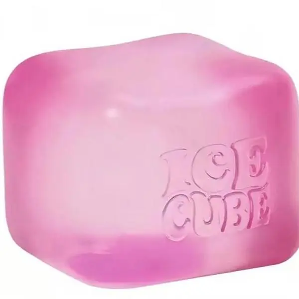 Transparent Ice Cube Sensory Stress Relief Squeeze Toy