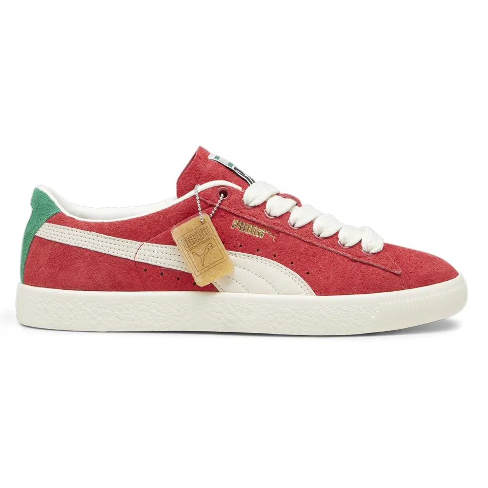 PUMA Mens Suede Vintage Origins Lace Up Sneakers Shoes Casual - Red