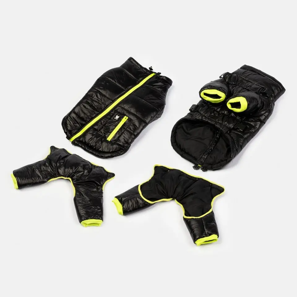 Full Body Dog Snowsuit - Black
