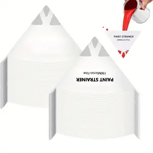 Paint Strainers with 190 Micron Filter for Smooth Finishes, Fine Nylon Mesh Design, Premium Grade Paint Strainers for All Projects