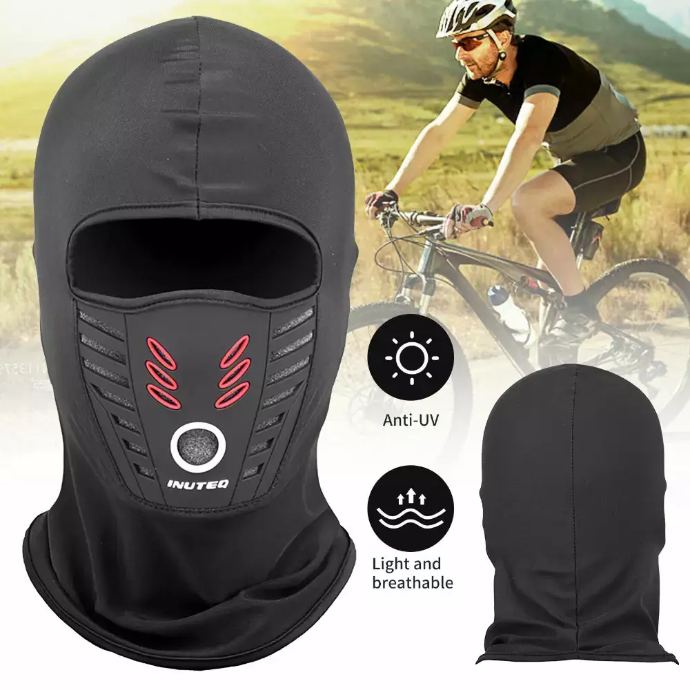 Balaclava Face Mask, Summer Cooling Neck Gaiter, UV Protector Motorcycle Ski Scarf for Men/Women