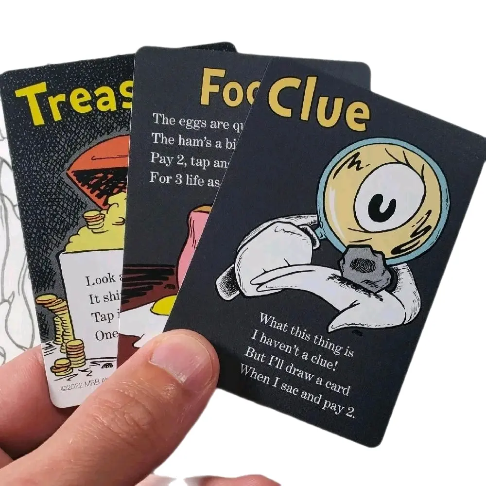 Whimsical Artifact token set for MTG Illustrated by MRB Alters Foil or Non-foil Printed on Premium Cardstock 2.5" by 3.5" Fun Inspired Tokens