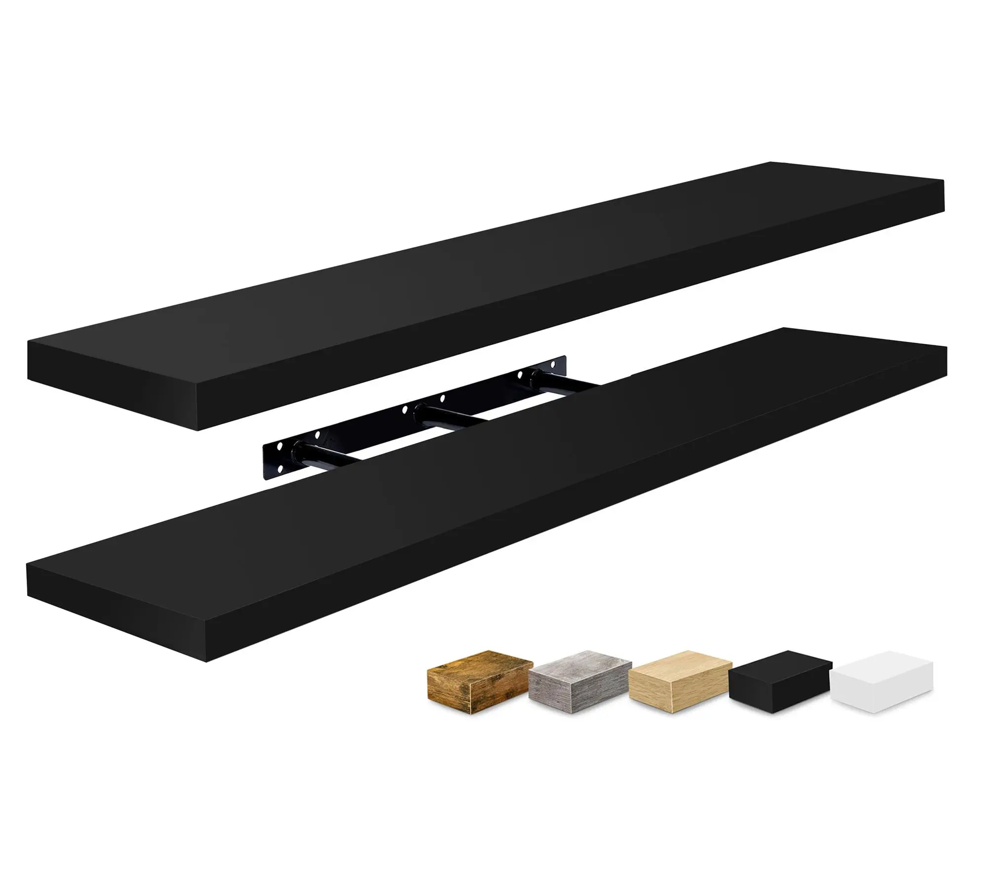 Sorbus Floating Shelves for Wall - 2 Long Floating Shelves