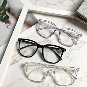3 Pair Blue Light Glasses for Woman Men |Blue Light Glasses for Computer Gaming TV Phone Screen Square Frame | UV Glare Protection