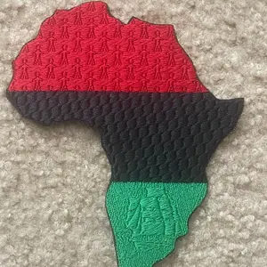 Custom Africa Embroidery Patch