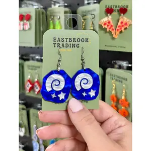 Fossil find earrings