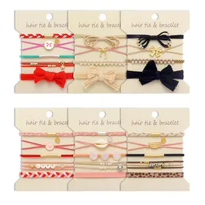5Pcs/set Bohemian Bracelet Hair Tie Various Specifications For You To Choose
