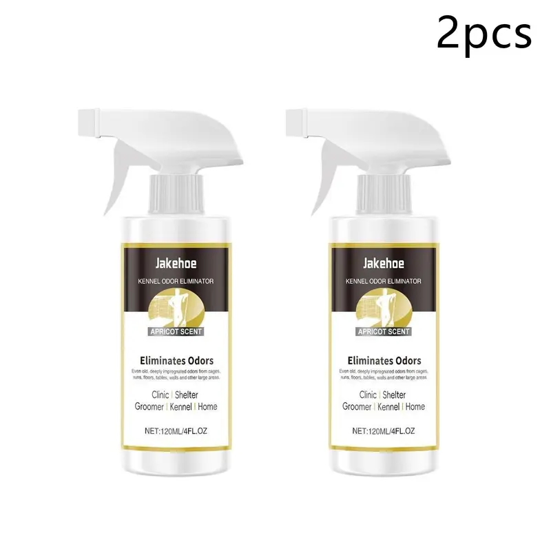 Pet Odor Eliminator for Dog Cages & Cat Beds, Odor Remover, Liquid Detergent Cleaner, Fresh Air Deodorizer, Household Pet Cage Cleaning Agent, Spray
