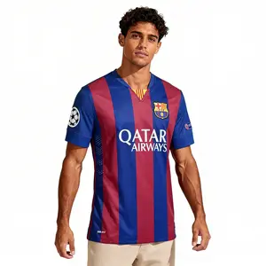 1415  Neymar 11 Home Football Short Sleeve Jersey Champions League