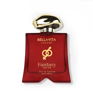 BellaVita Luxury’s Mood Collection Fantasy for Him | EDP | Apple, Cinnamon, Musk | Premium Long-Lasting Fragrance for Men | 3.38 Fl.oz