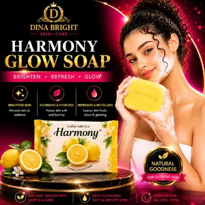 LEMON GLOW BEAUTY SOAP .