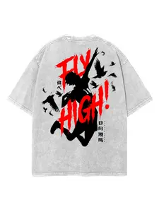 Hinata Shoyo Vintage Wash T-Shirt – Haikyuu Volleyball Ace Shirt