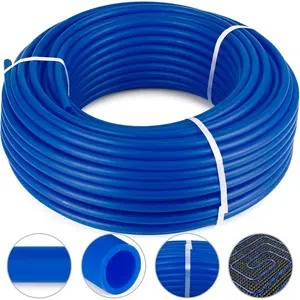 VEVOR PEX Pipe 3/4 Inch, 100 Feet Non-Oxygen Barrier PEX-B Flexible Pipe Tubing for Potable Water, for Hot/Cold Water Easily Restore, Plumbing Applications with Free Cutter Clamps, WhiteVEVOR Super Brand Day