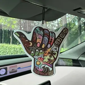 Obx Aholic Natural Essential Oil Car Air Freshener, Long-Lasting 90 Days, Heatproof & Alcohol-Free, Safe for Kids & Pets, Elegant Car Decor