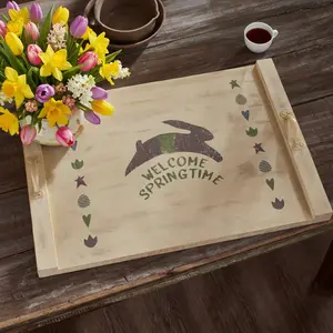 Welcome Springtime Noodle Board