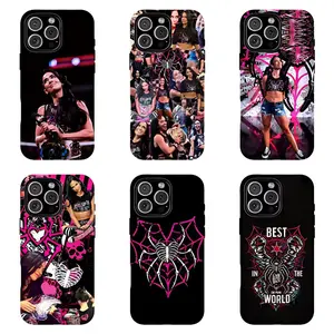 AJ Lee WWE Phone Case Collection, Shockproof Cover, Suitable for iPhone 17/16/15/14/13/12/11 Pro Max/Plusand Samsung Galaxy S23-25, shock-absorbing,Wrestling Fan Gift