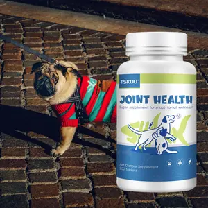 Pet Joint & Bone Support Supplement | With Collagen Calcium & Hyaluronic Acid | 200 Tablets