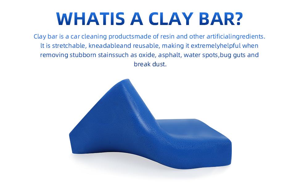 4-Pack Car Clay Bars 100g – Premium Detailing Clay for Smooth Paint, Removes Dirt & Contaminants Without Scratches 4-Pack Car Clay Bars 100g – Premium Detailing Clay for Smooth Paint, Removes Dirt & Contaminants Without Scratches
