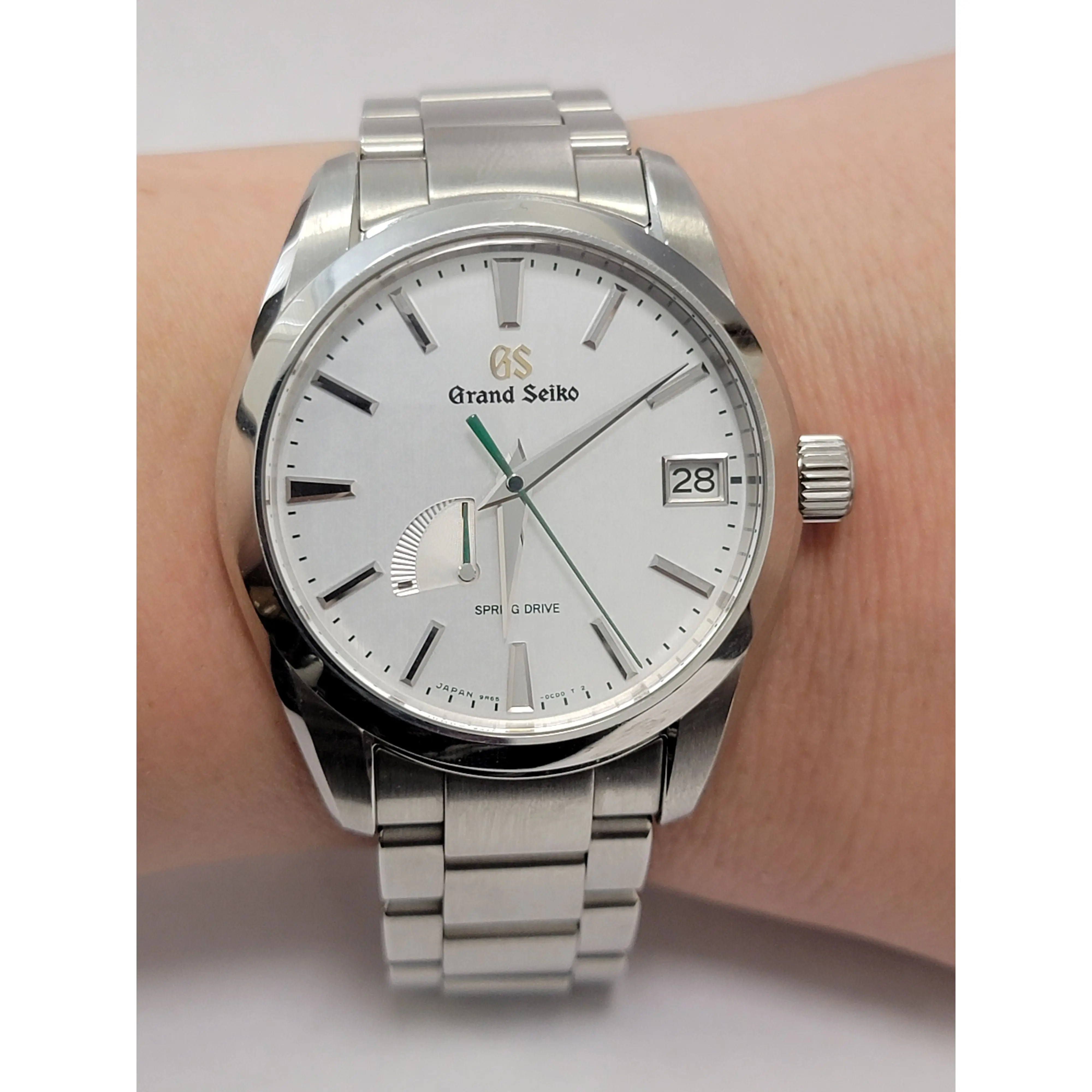 Grand Seiko Soko Watch With Box, Cards, and Links 2025