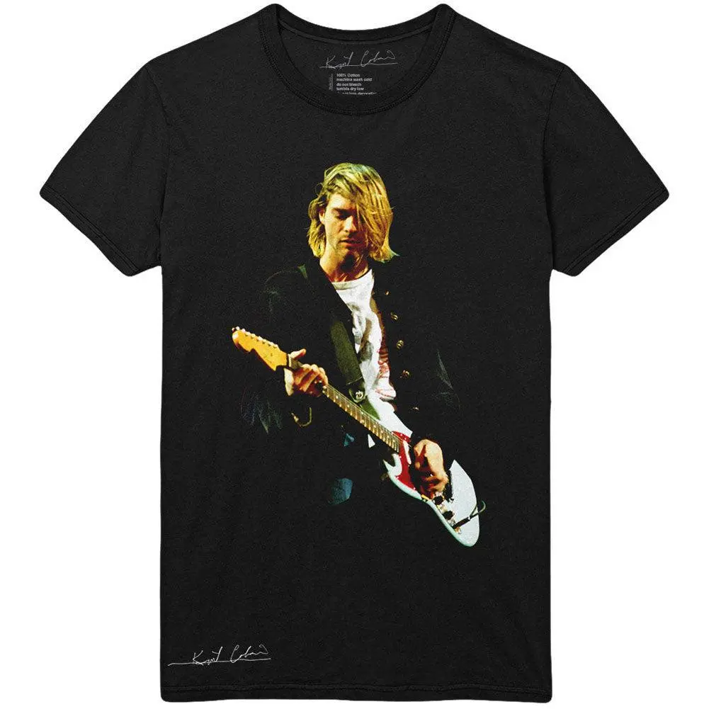 Nirvana Kurt Cobain Tribute Shirt, Grunge Legend Retro Graphic Tee Unisex