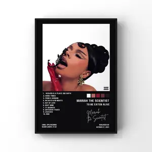 Mariah The Scientist - To Be Eaten Alive Album Poster | Album Cover Poster