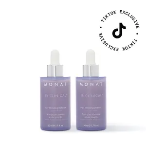 MONAT IR Clinical Hair Thinning Defense Scalp Serum (Pack of 2) – Thicker, Fuller Looking Hair Support (50 ml each)