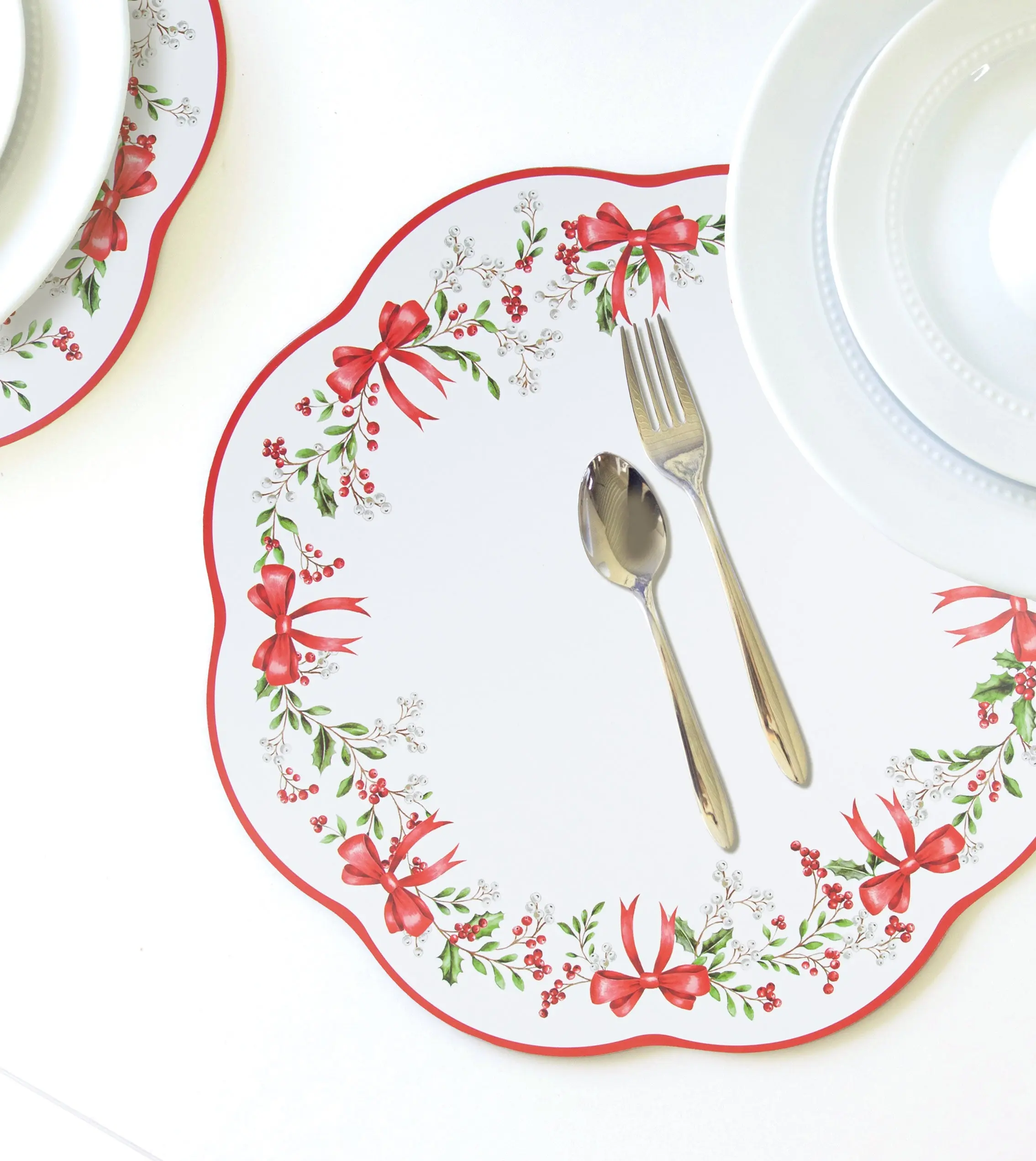 Whimsical Holiday Cork Placemats