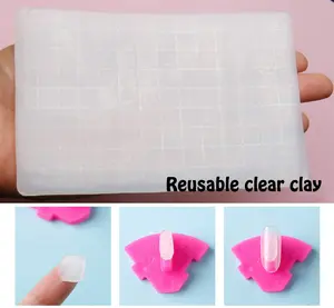 Reusable Clear Clay For Temporary Glue On