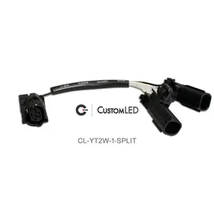 Yamaha OEM Turn Signal Y-Splitter Connectors, 2-Wire (pair)